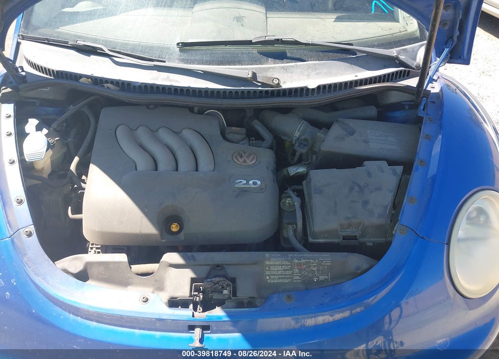 2005 VOLKSWAGEN NEW BEETLE GL VIN: 3VWBK31C65M407710