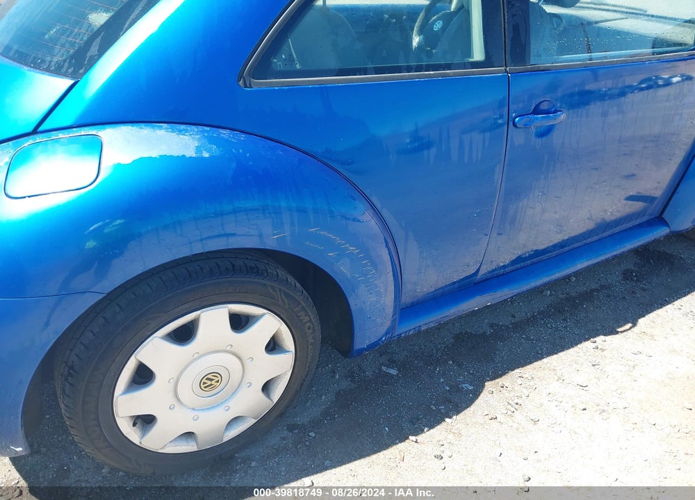 2005 VOLKSWAGEN NEW BEETLE GL VIN: 3VWBK31C65M407710