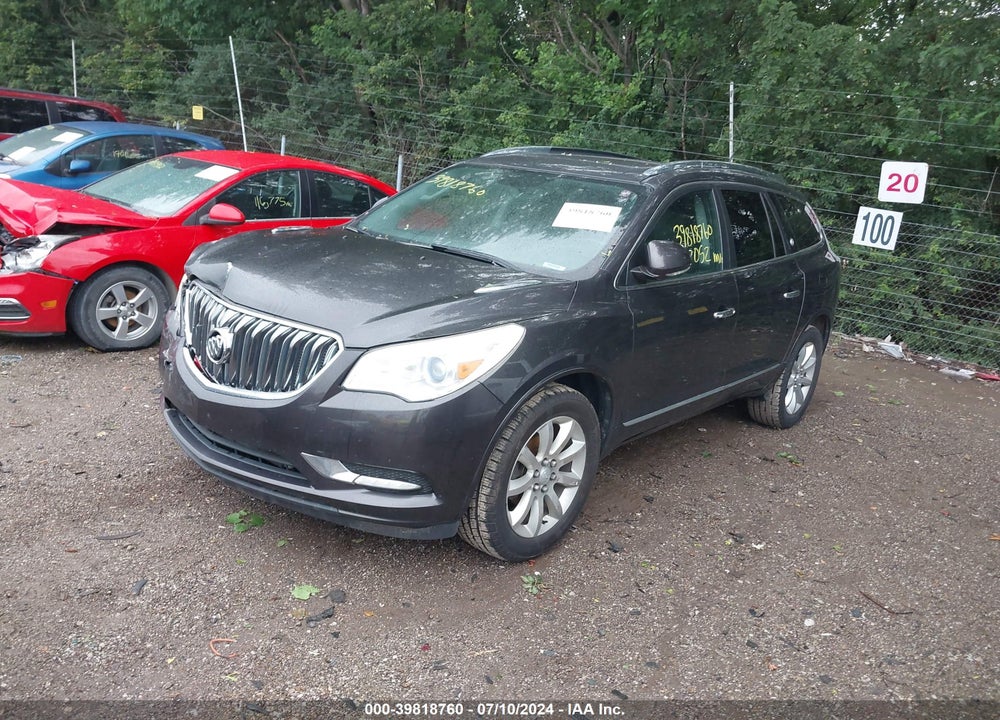 2013 BUICK ENCLAVE PREMIUM VIN: 5GAKRDKD8DJ253266