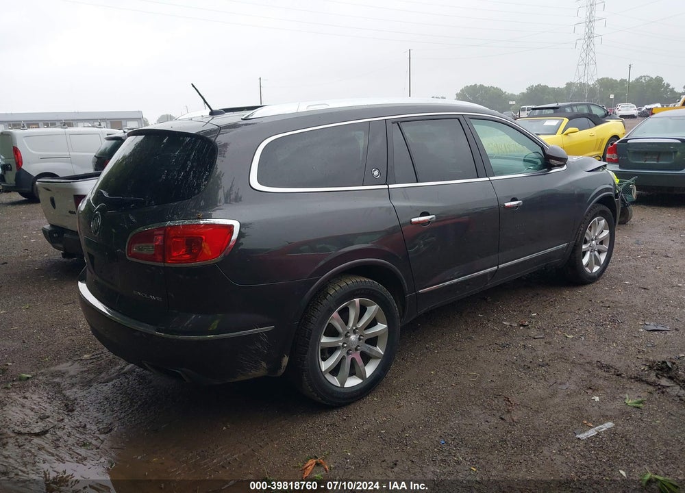 2013 BUICK ENCLAVE PREMIUM VIN: 5GAKRDKD8DJ253266
