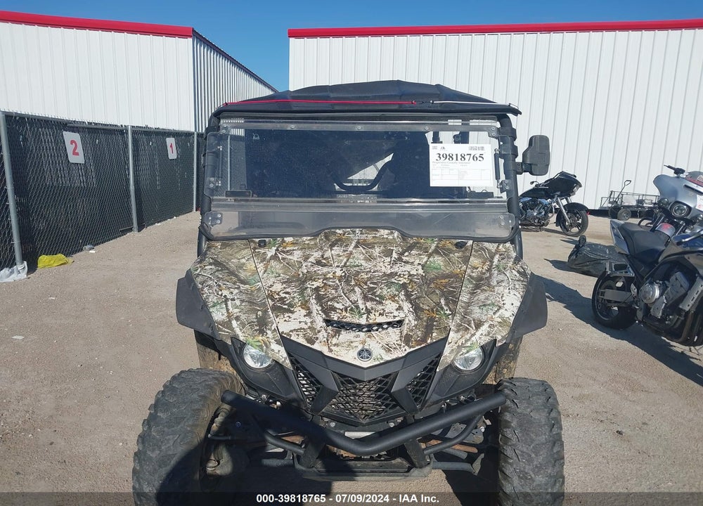 2019 YAMAHA YXF850 E VIN: 5Y4AN25Y8KA100836