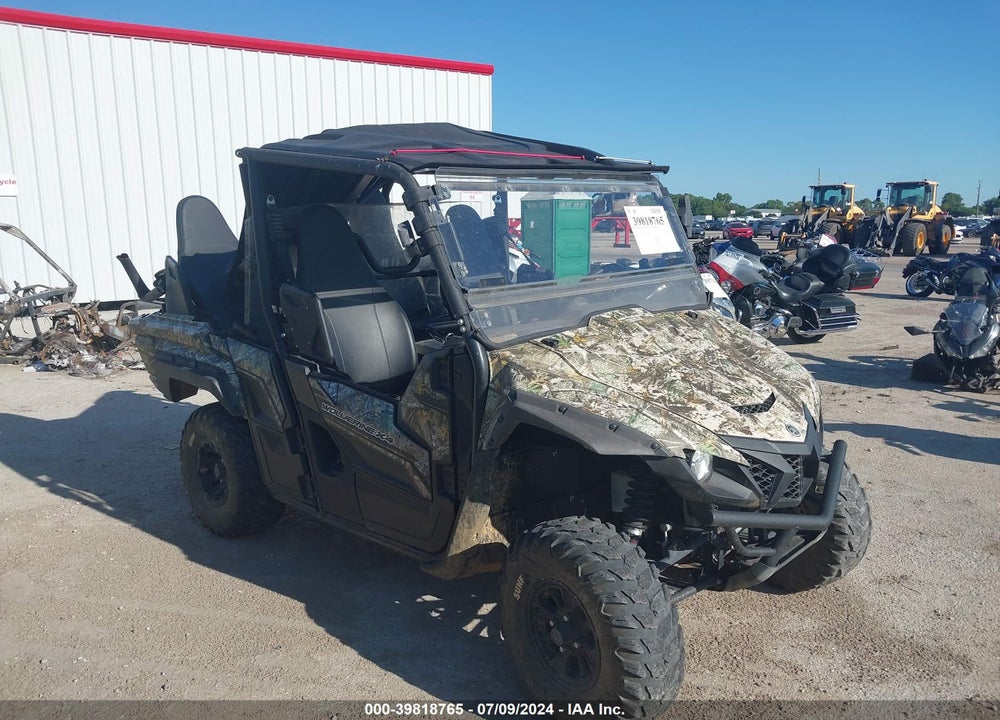 2019 YAMAHA YXF850 E VIN: 5Y4AN25Y8KA100836