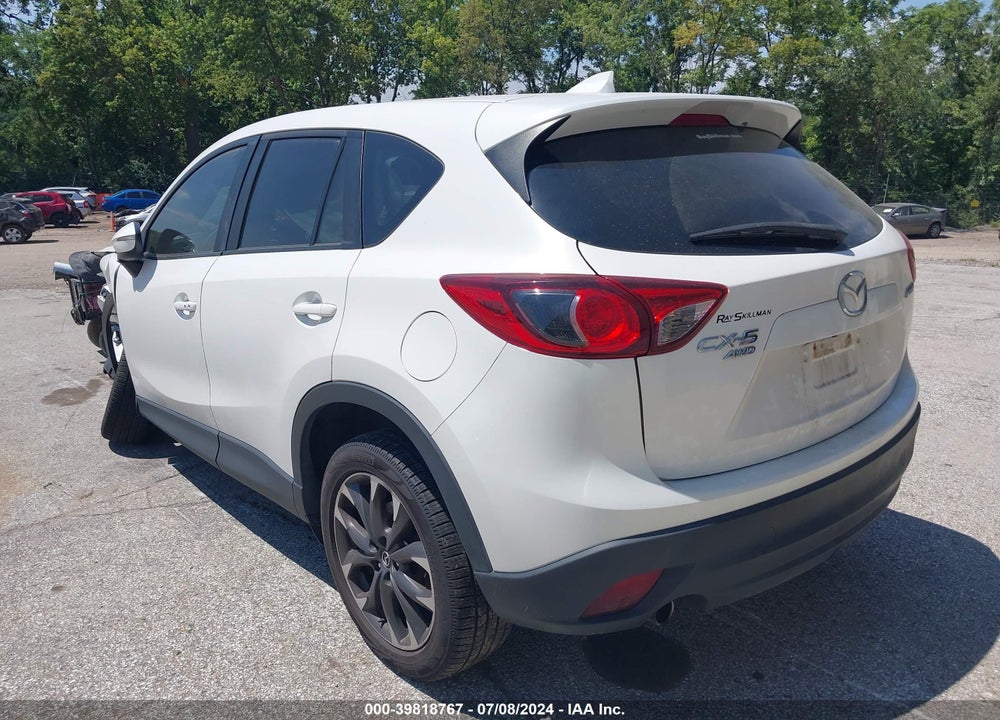 2016 MAZDA CX-5 GRAND TOURING VIN: JM3KE4DY8G0782048