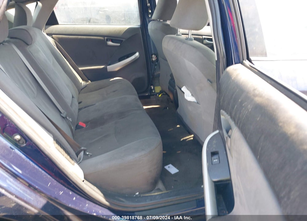 2014 TOYOTA PRIUS THREE VIN: JTDKN3DU7E1754863