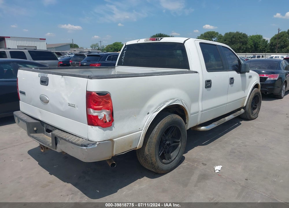 2006 FORD F-150 LARIAT/XLT VIN: 1FTPW12516KA82331