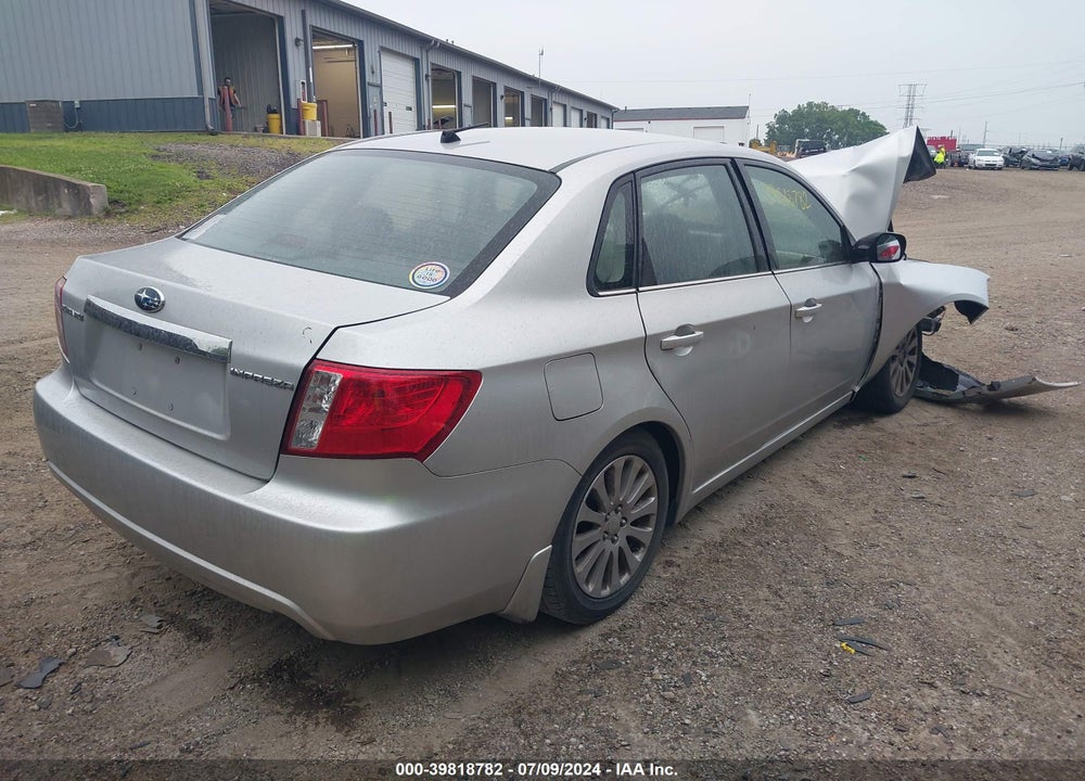 2008 SUBARU IMPREZA 2.5I VIN: JF1GE61638H521819