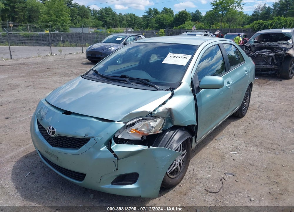 2010 TOYOTA YARIS VIN: JTDBT4K34A1356462
