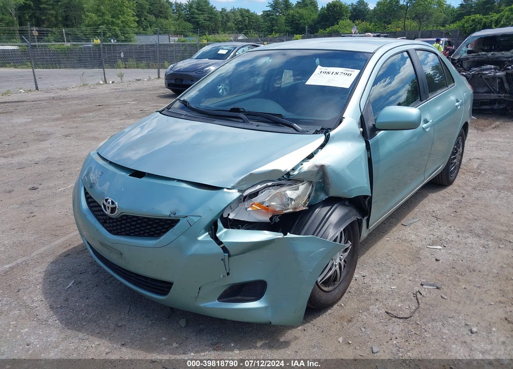2010 TOYOTA YARIS VIN: JTDBT4K34A1356462