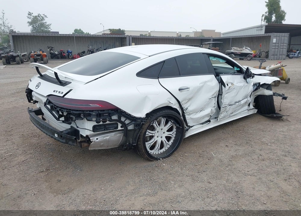 2019 MERCEDES-BENZ AMG GT 53 4-DOOR COUPE VIN: WDD7X6BB2KA004260