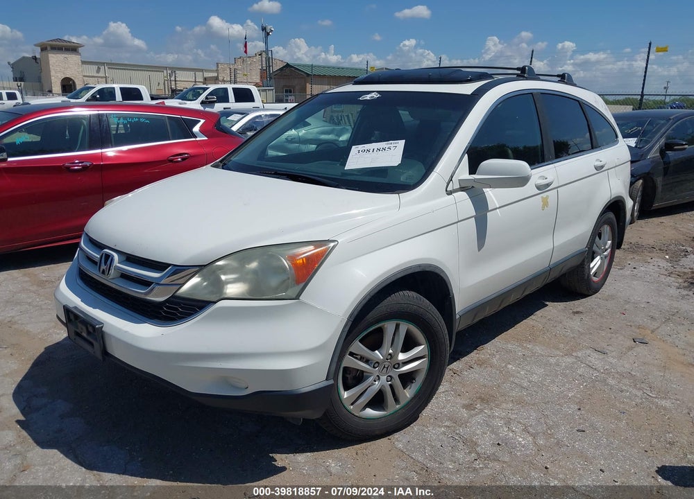 2011 HONDA CR-V EX-L VIN: 5J6RE3H74BL008335