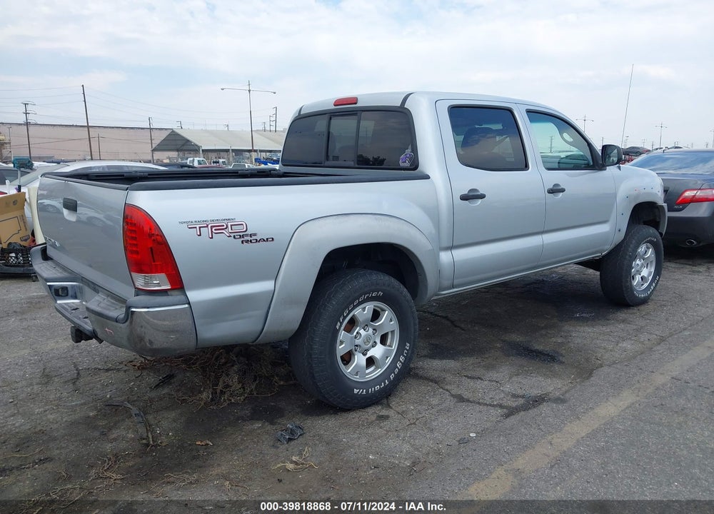 2006 TOYOTA TACOMA PRERUNNER V6 VIN: 3TMJU62N66M021980