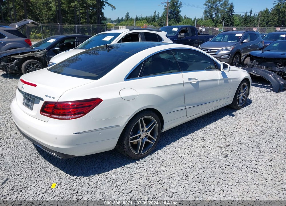 2014 MERCEDES-BENZ E 350 4MATIC VIN: WDDKJ8JB3EF281855