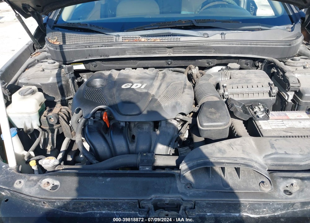 2013 HYUNDAI SONATA GLS VIN: 5NPEB4AC7DH698633