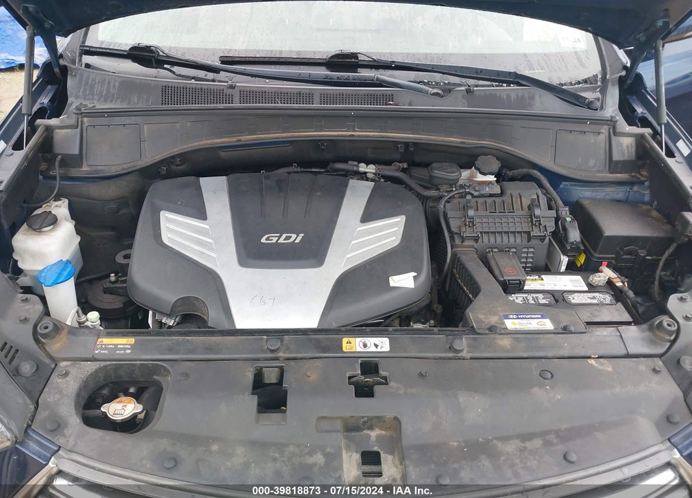 2018 HYUNDAI SANTA FE SE VIN: KM8SN4HF4JU261809