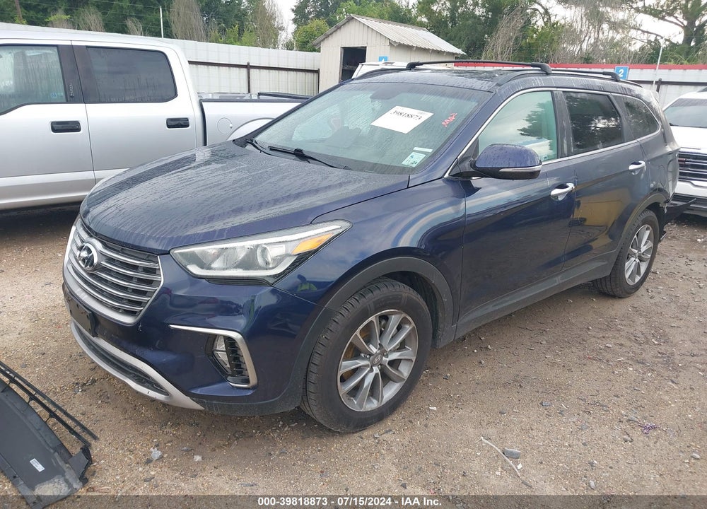 2018 HYUNDAI SANTA FE SE VIN: KM8SN4HF4JU261809
