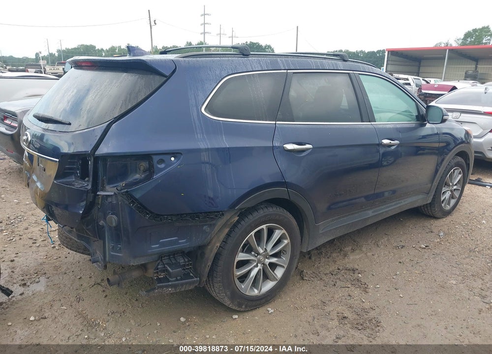 2018 HYUNDAI SANTA FE SE VIN: KM8SN4HF4JU261809
