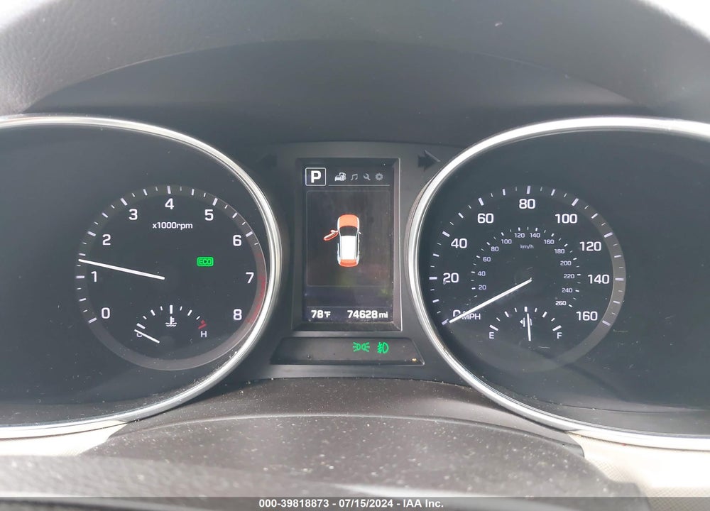 2018 HYUNDAI SANTA FE SE VIN: KM8SN4HF4JU261809