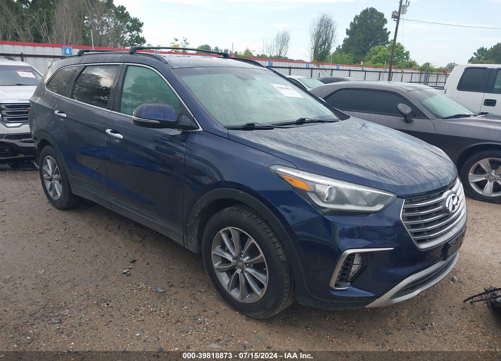 2018 HYUNDAI SANTA FE SE VIN: KM8SN4HF4JU261809