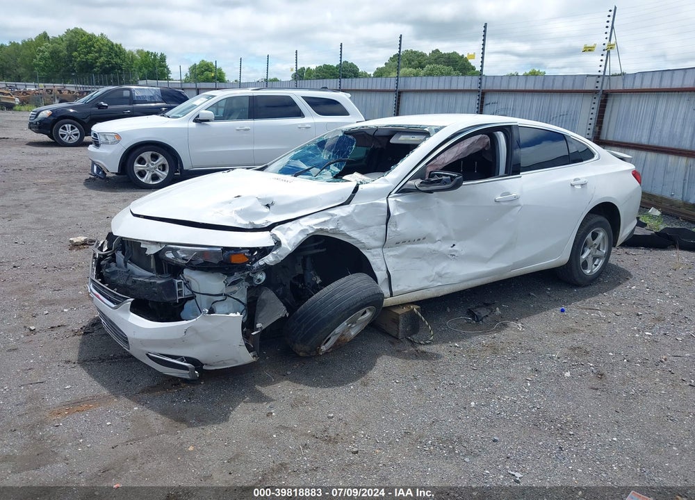 2018 CHEVROLET MALIBU 1LS VIN: 1G1ZB5ST6JF246337