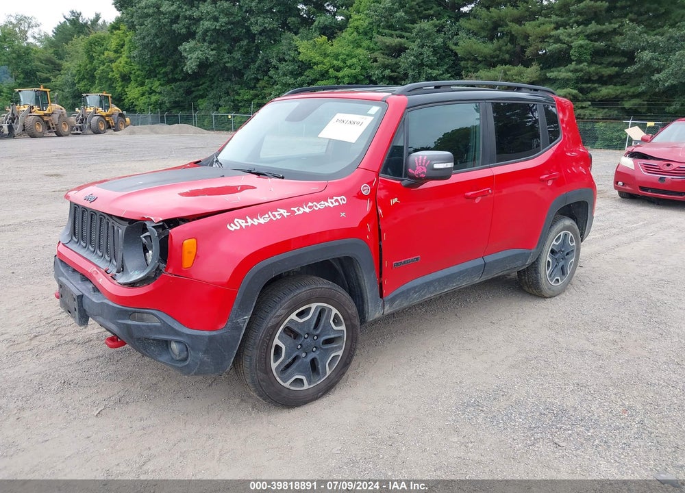 2016 JEEP RENEGADE TRAILHAWK VIN: ZACCJBCT5GPC60667