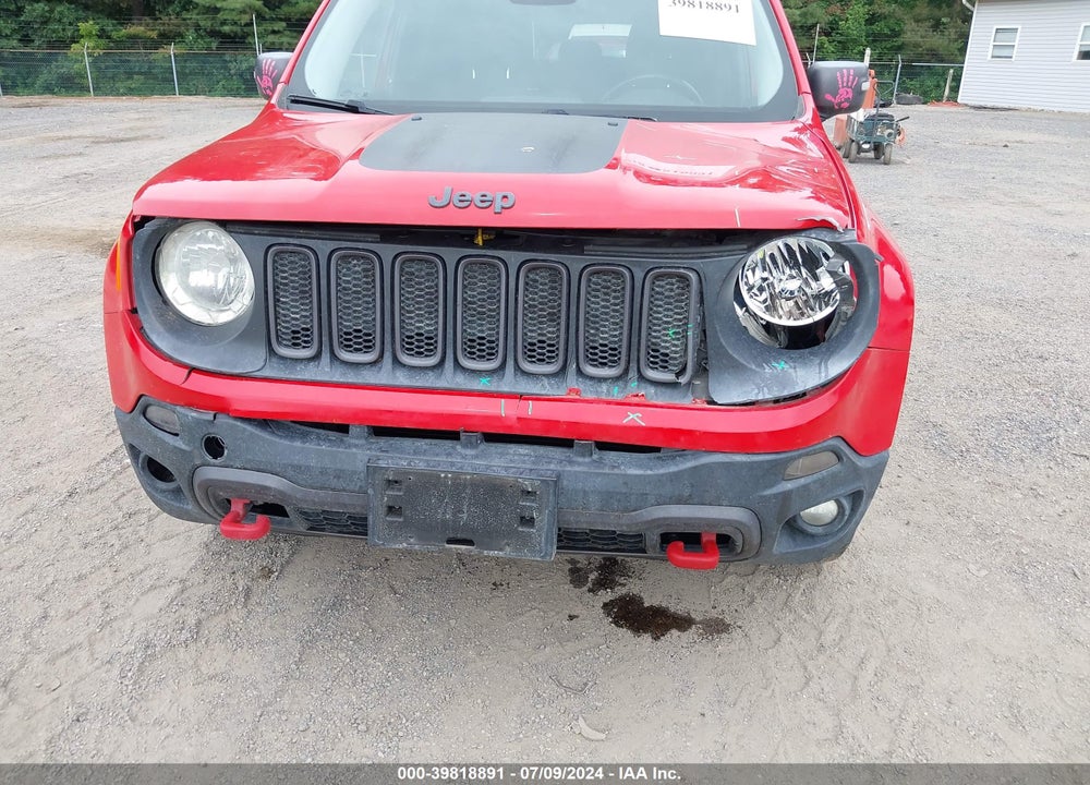 2016 JEEP RENEGADE TRAILHAWK VIN: ZACCJBCT5GPC60667