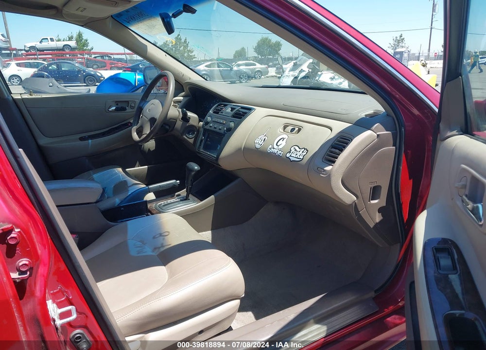 2001 HONDA ACCORD 2.3 EX VIN: JHMCG66011C026964