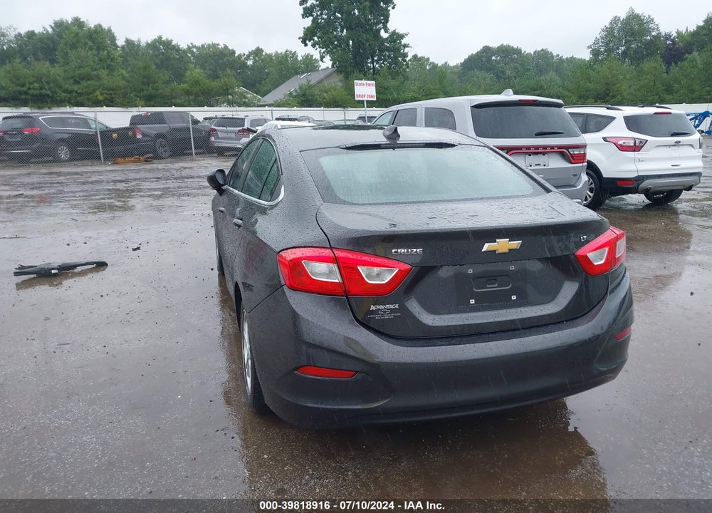 2017 CHEVROLET CRUZE LT AUTO VIN: 1G1BE5SM6H7193449