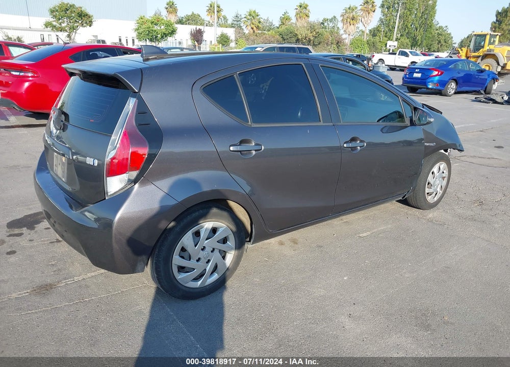2015 TOYOTA PRIUS C TWO VIN: JTDKDTB34F1581026