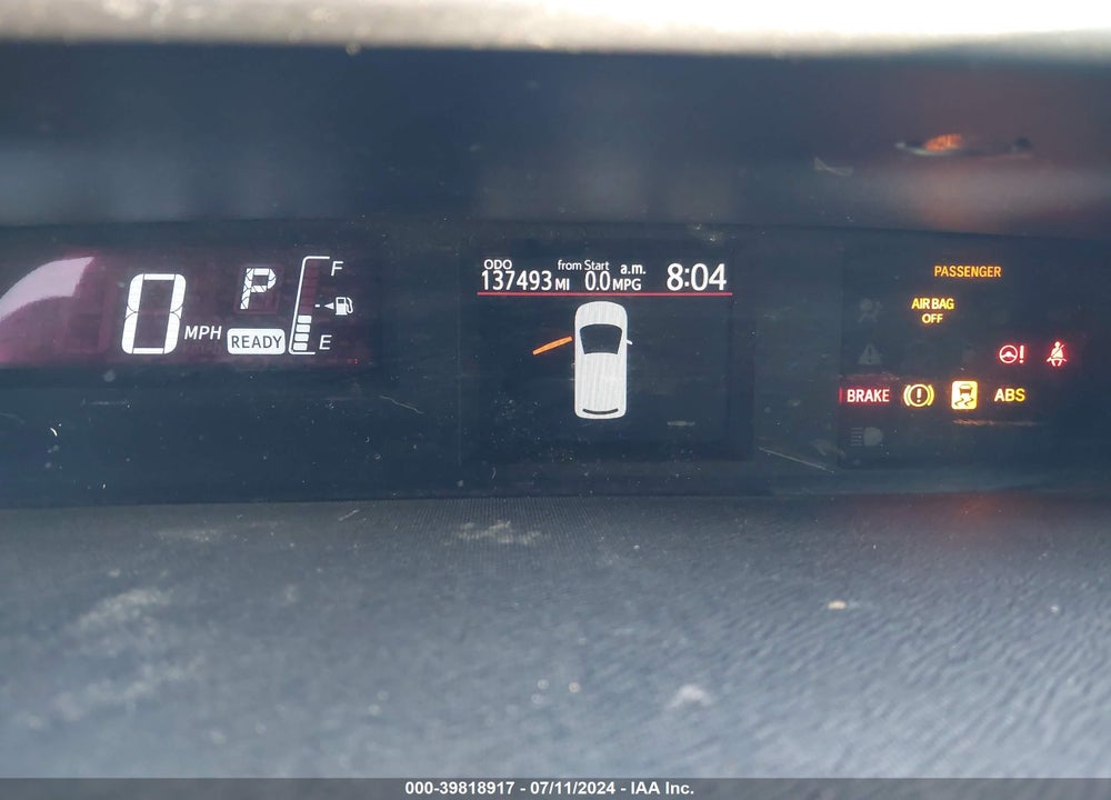2015 TOYOTA PRIUS C TWO VIN: JTDKDTB34F1581026