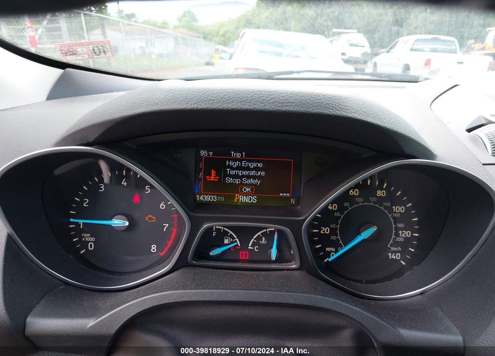 2017 FORD ESCAPE SE VIN: 1FMCU0GDXHUB35514