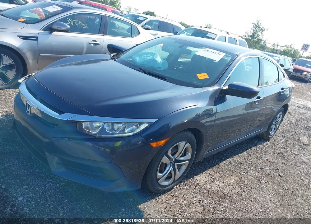 2017 HONDA CIVIC LX VIN: 19XFC2F57HE072283