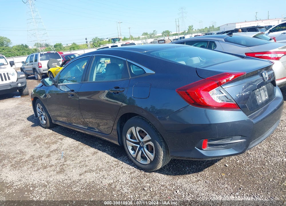 2017 HONDA CIVIC LX VIN: 19XFC2F57HE072283