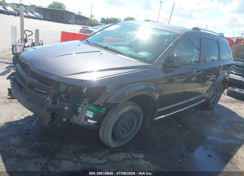 2018 DODGE JOURNEY CROSSROAD AWD VIN: 3C4PDDGG7JT504322