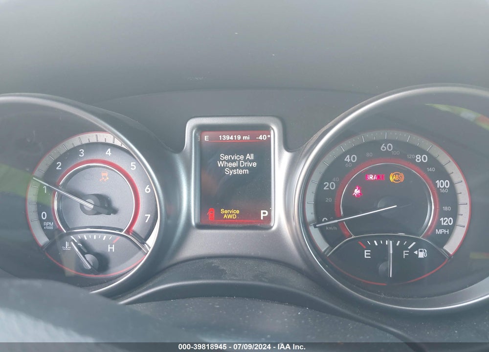 2018 DODGE JOURNEY CROSSROAD AWD VIN: 3C4PDDGG7JT504322