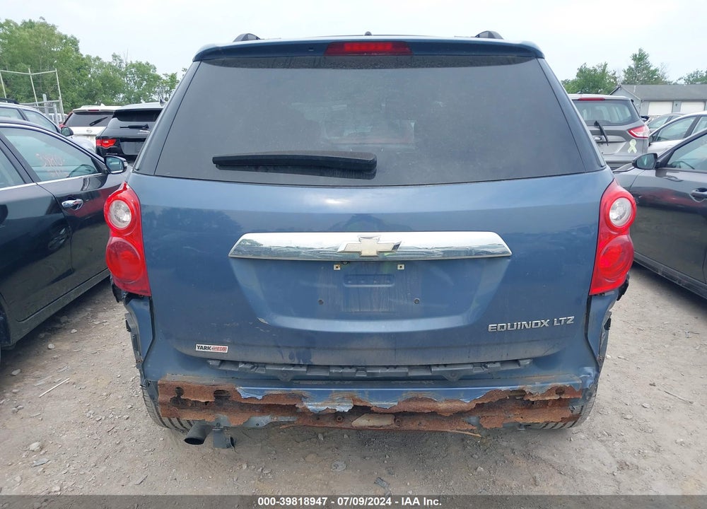 2012 CHEVROLET EQUINOX LTZ VIN: 2GNALFEK5C6106505