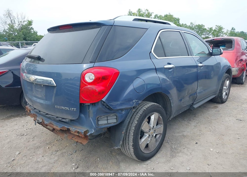 2012 CHEVROLET EQUINOX LTZ VIN: 2GNALFEK5C6106505