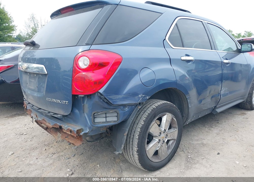 2012 CHEVROLET EQUINOX LTZ VIN: 2GNALFEK5C6106505