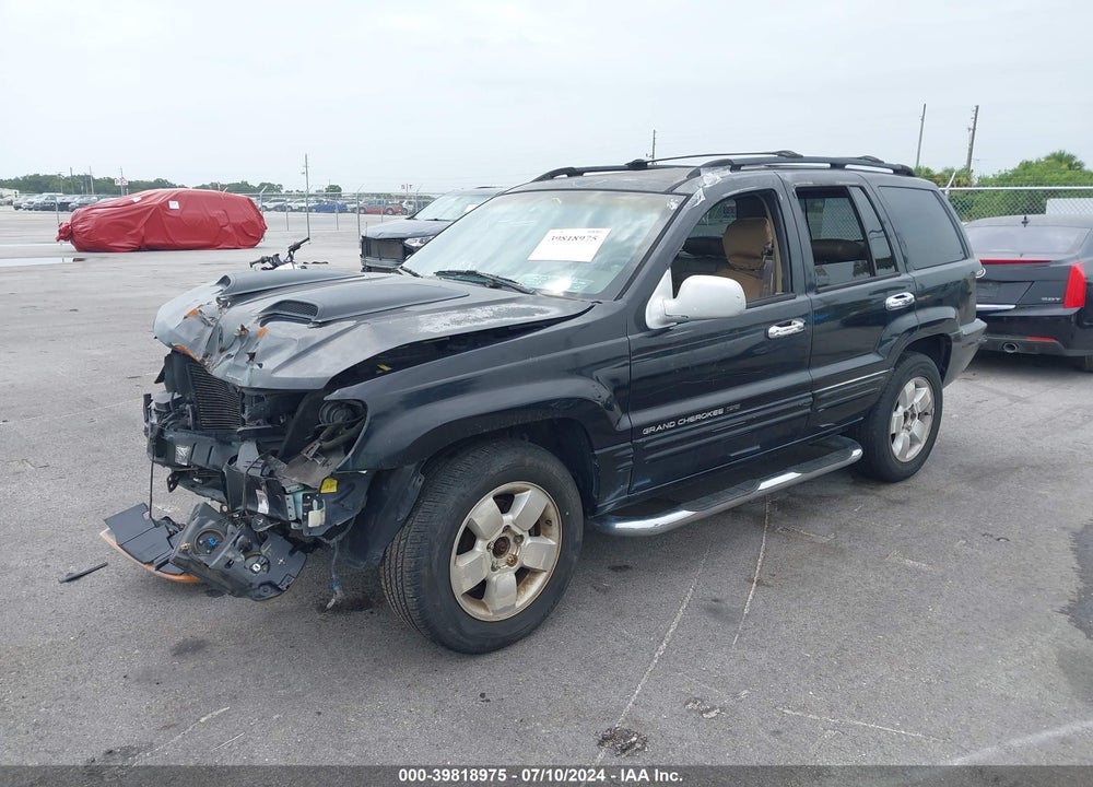 2001 JEEP GRAND CHEROKEE LIMITED VIN: 1J4GX58S11C586019