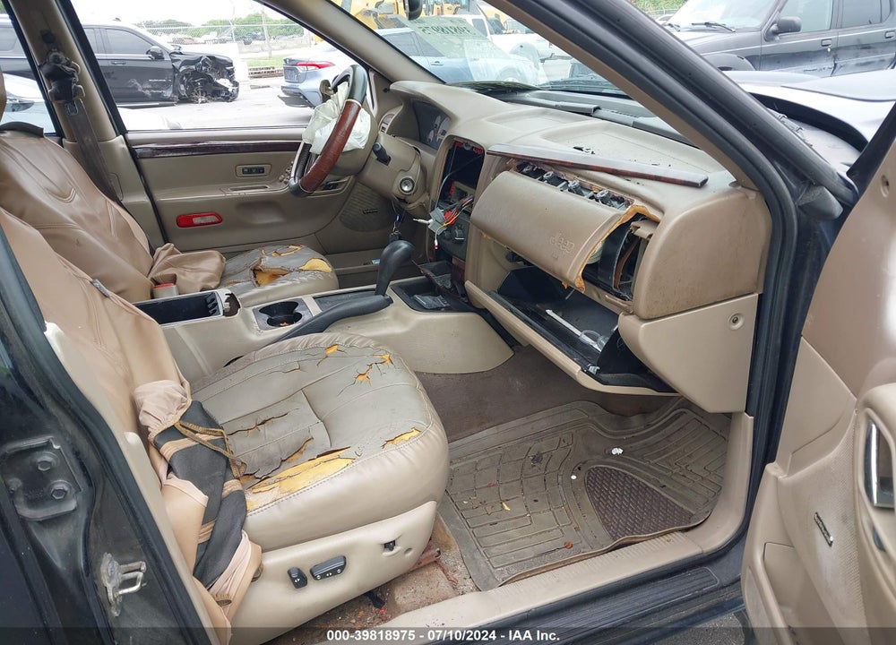 2001 JEEP GRAND CHEROKEE LIMITED VIN: 1J4GX58S11C586019