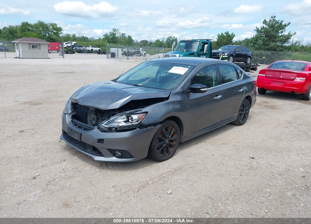 2018 NISSAN SENTRA SR VIN: 3N1AB7APXJY239150