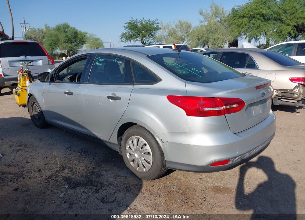 2017 FORD FOCUS S VIN: 1FADP3E25HL230674