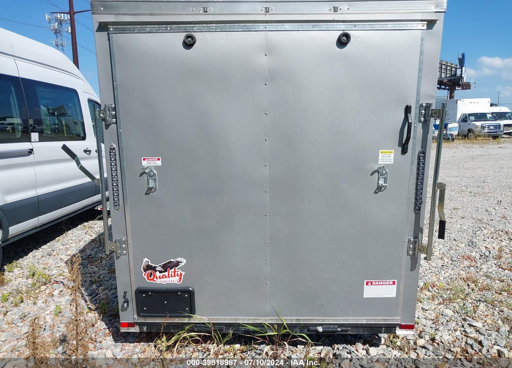 2024 QUALITY CARGO, LLC ENCLOSED TRAILER VIN: 50ZBE1211RN052317