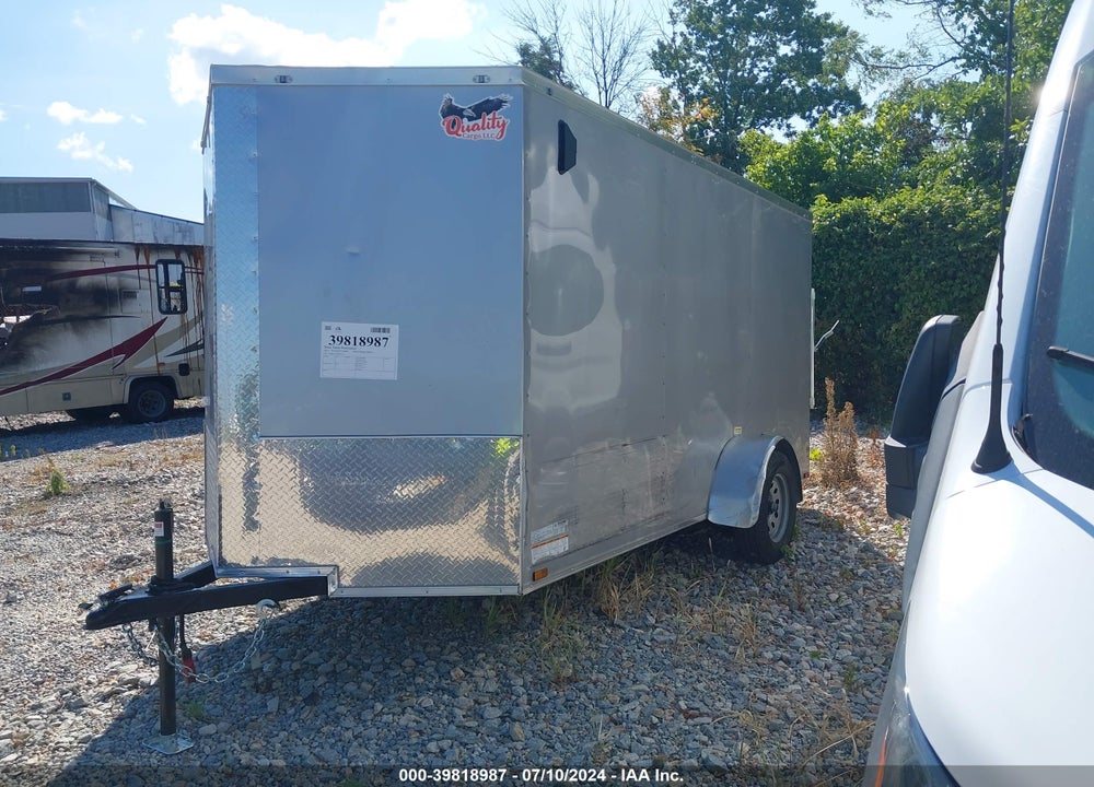 2024 QUALITY CARGO, LLC ENCLOSED TRAILER VIN: 50ZBE1211RN052317