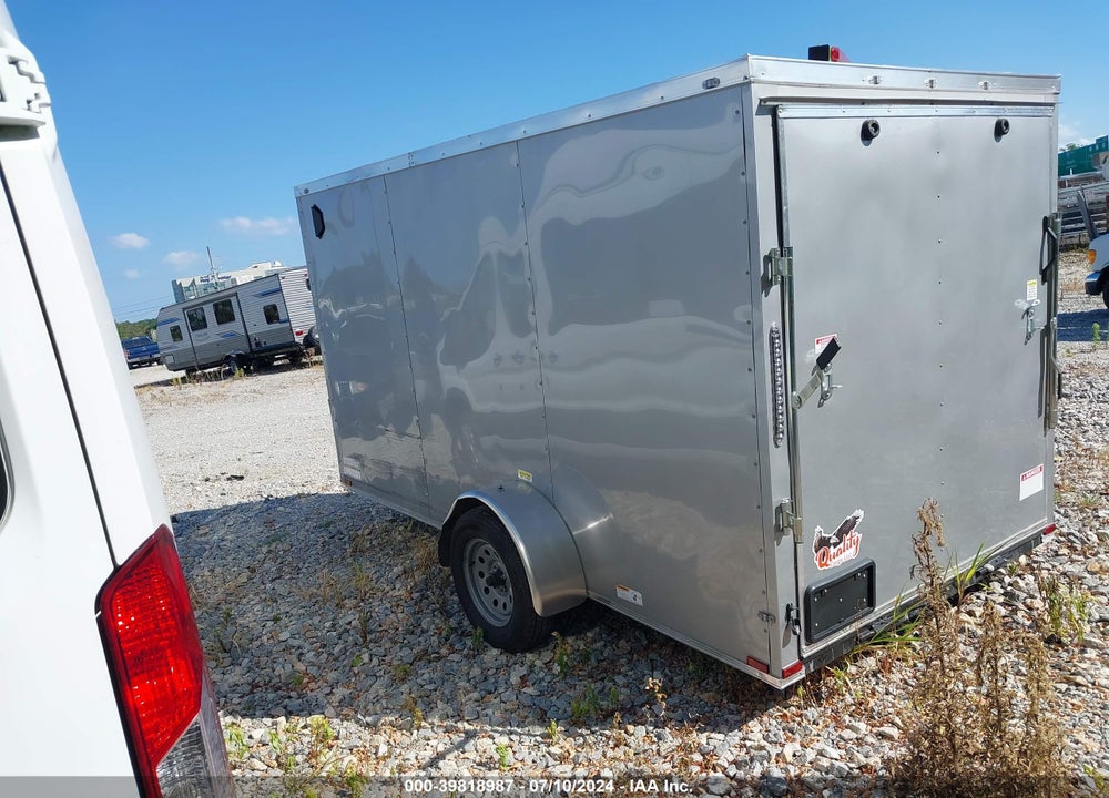 2024 QUALITY CARGO, LLC ENCLOSED TRAILER VIN: 50ZBE1211RN052317