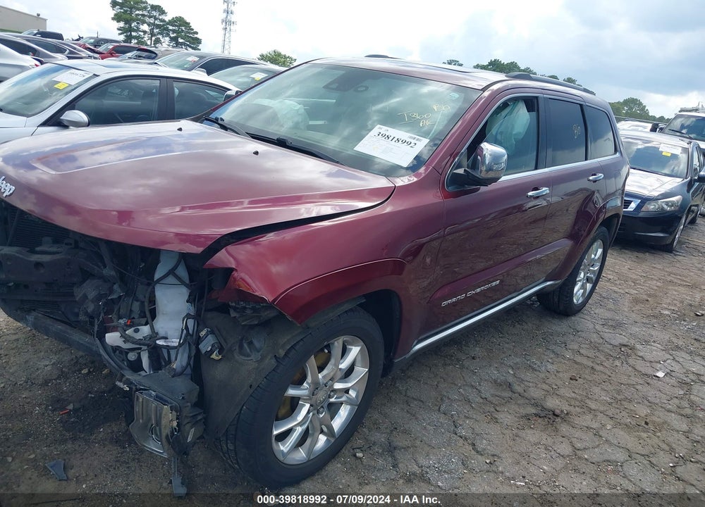 2016 JEEP GRAND CHEROKEE SUMMIT VIN: 1C4RJEJG3GC329443