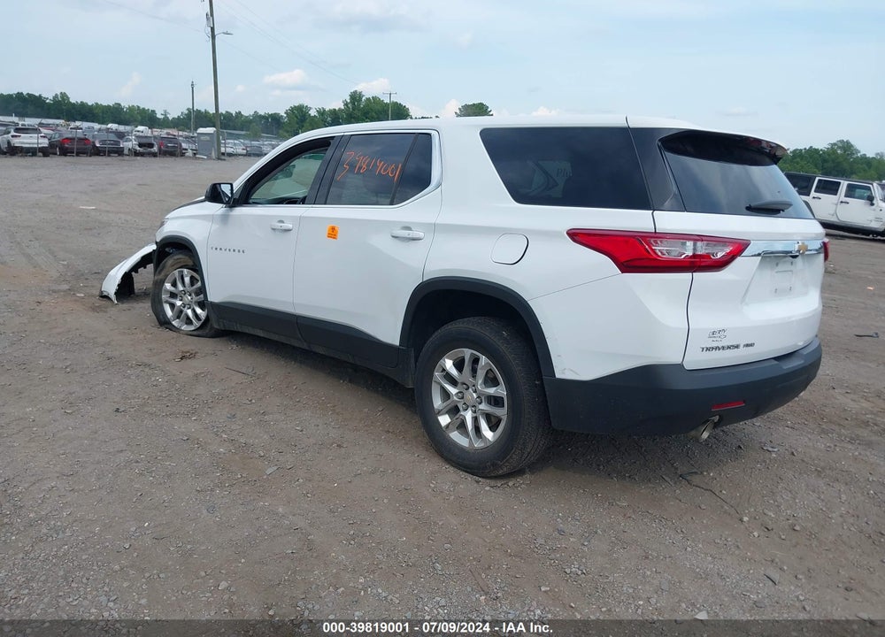 2021 CHEVROLET TRAVERSE AWD LS VIN: 1GNEVFKW8MJ230999