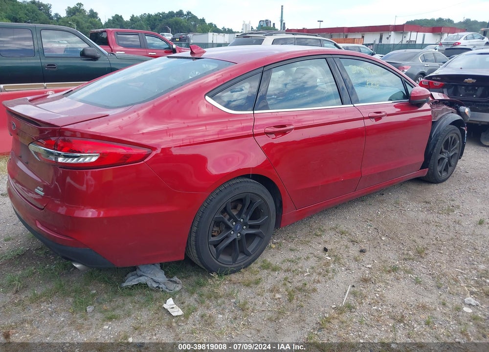 2020 FORD FUSION SE VIN: 3FA6P0HD7LR228293