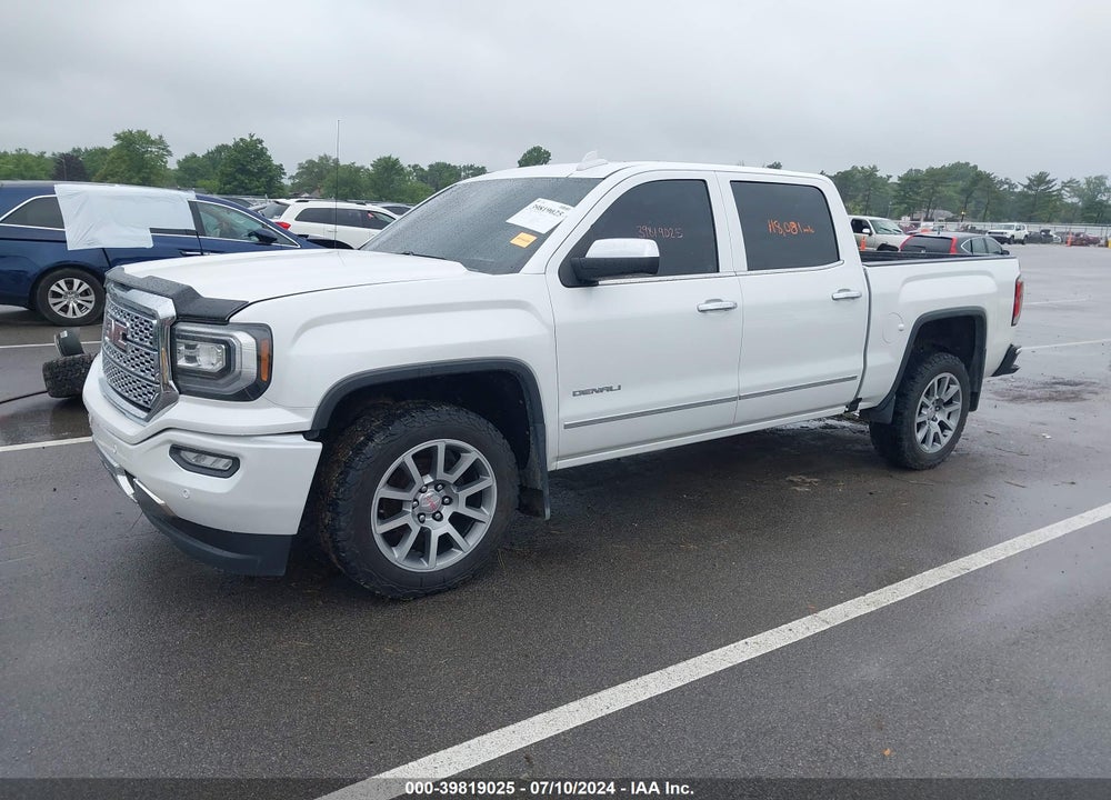 2017 GMC SIERRA 1500 DENALI VIN: 3GTU2PEC7HG263262