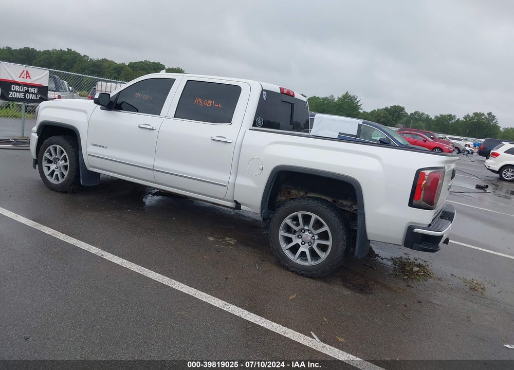 2017 GMC SIERRA 1500 DENALI VIN: 3GTU2PEC7HG263262