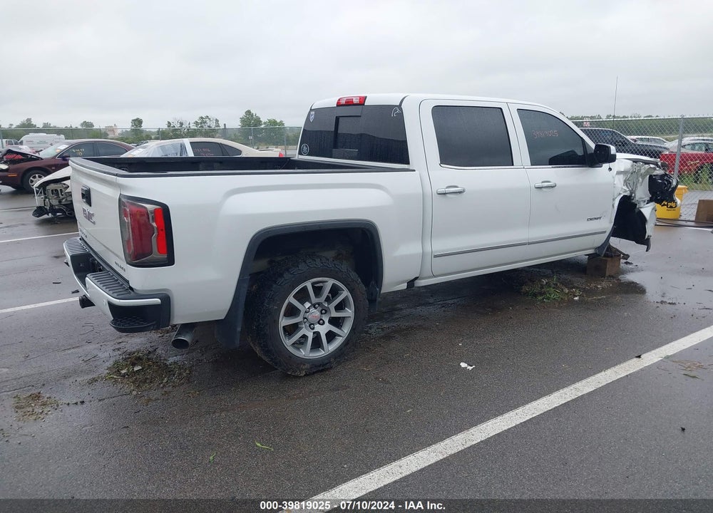 2017 GMC SIERRA 1500 DENALI VIN: 3GTU2PEC7HG263262